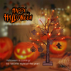 Luz de árbol de mesa de Halloween de 24 LED de 2 pies