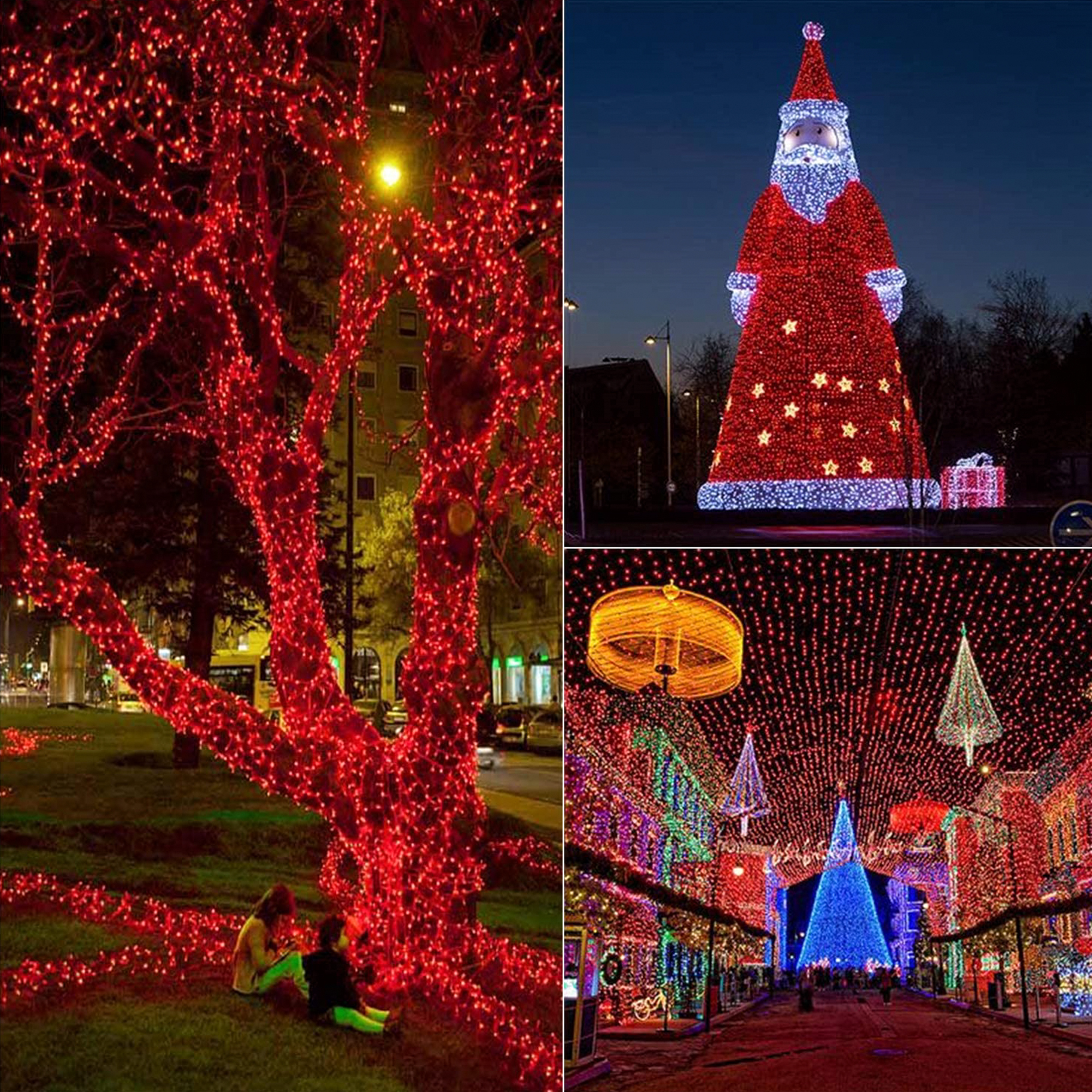 Luces de cadena solares de Halloween