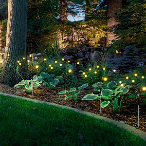 Luces solares para jardín