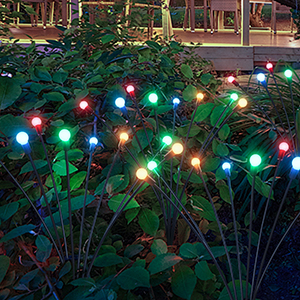 Luces solares para jardín