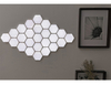 Lámparas de pared con iluminación hexagonal táctil