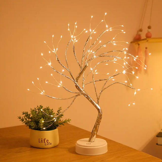 Luz nocturna de modelado de árbol 108LED 