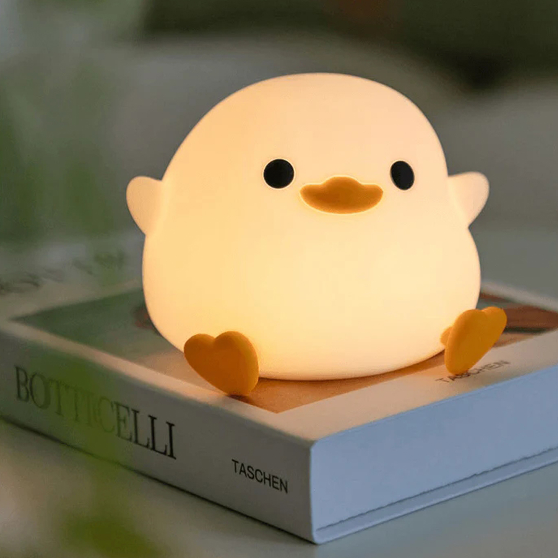 Imagen de luz nocturna LED Mini Bean Duck