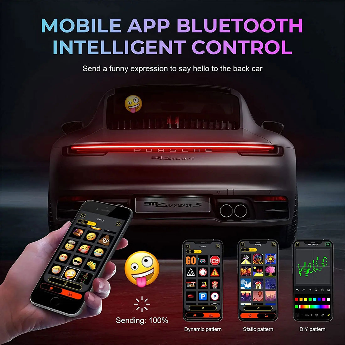 Pantalla LED Bluetooth de bricolaje