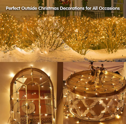 Luces del &aacute;rbol de Navidad