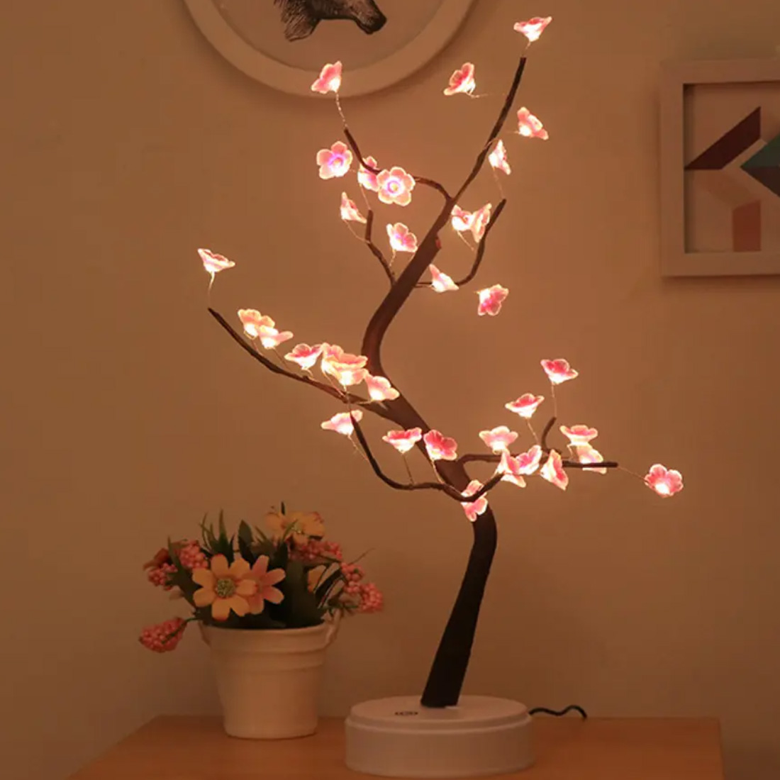 Luz nocturna de modelado de árbol 108LED 