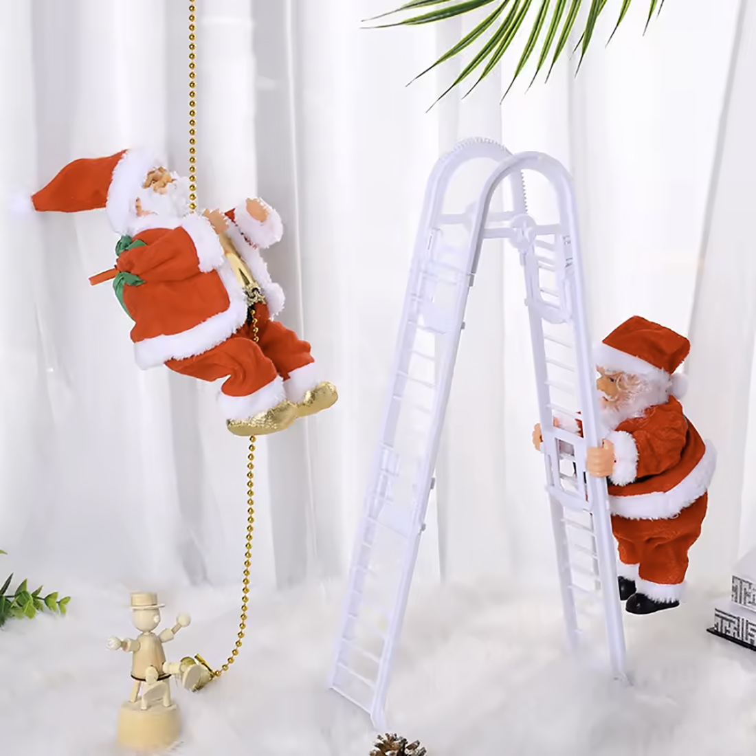 Escalera Eléctrica Música Imagen De Papá Noel