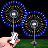 Luz LED solar para fuegos artificiales al aire libre