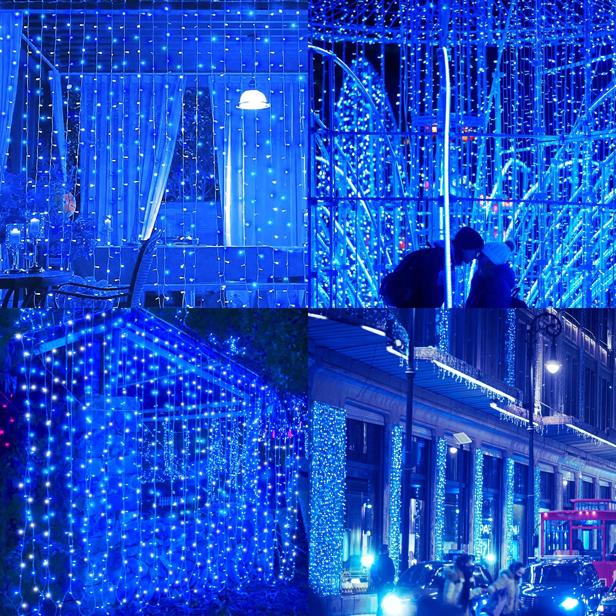 ¿Qué hace que las luces de cortina de cuerda la elección de iluminación decorativa perfecta?