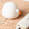 Luz nocturna LED mini pato frijol