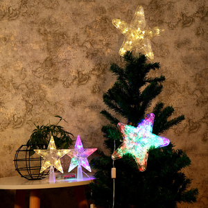 Luz ambiental creativa del dormitorio navideño